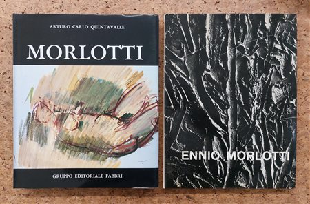 ENNIO MORLOTTI - Lotto unico di 2 cataloghi