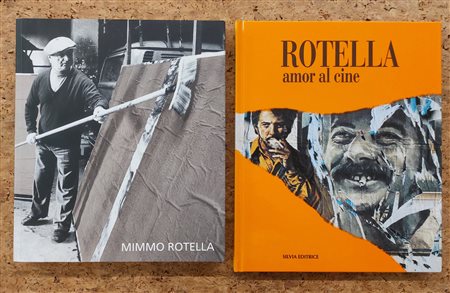 MIMMO ROTELLA - Lotto unico di 2 cataloghi: