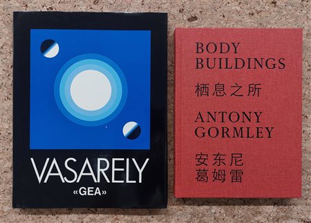 VICTOR VASARELY E ANTONY GORMLEY - Lotto unico di 2 cataloghi