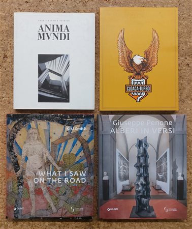 ARTE INTERNAZIONALE DEL DOPOGUERRA (GIUSEPPE PENONE, KIKI SMITH, WIM DELVOYE) - Lotto unico di 4 cataloghi