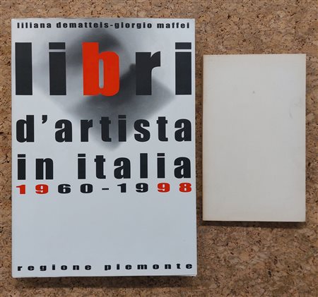 LIBRI D'ARTE E LETTERATURA ARTISTICA - Libri d'Artista in Italia 1960-1998, 1998