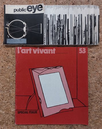 ARTE ITALIANA DEL DOPOGUERRA - L'art vivant. Special Italie, 1974