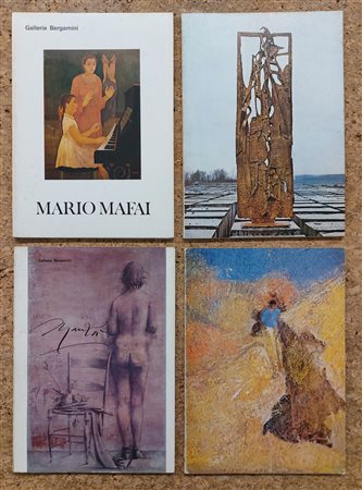 GALLERIA BERGAMINI, MILANO - Lotto unico di 8 cataloghi editi dalla Galleria