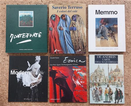 PITTURA FIGURATIVA ITALIANA - Lotto unico di 6 cataloghi