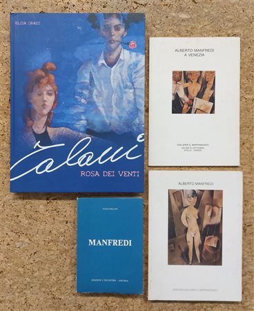 ALBERTO MANFREDI E GIAMPAOLO TALANI - Lotto unico di 4 cataloghi