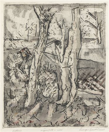 LUIGI BARTOLINI<BR>Cupra Montana (AN) 1892 - 1963 Roma<BR>"Febbraio"