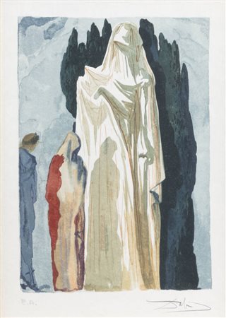 SALVADOR DALI'<BR>Figueres (Spagna) 1904 - 1989<BR>"Gli eretici"