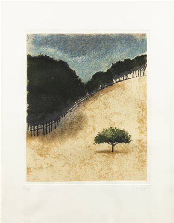 CARLO MATTIOLI<BR>Modena 1911 - 1994<BR>"Senza titolo"