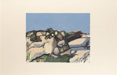 ENNIO MORLOTTI<BR>Lecco 1910 - 1992 Milano<BR>"Senza titolo"