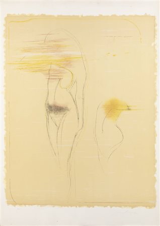 PIERO GUCCIONE<BR>Scicli (RG) 1935 - 2018<BR>"Senza titolo" 1974