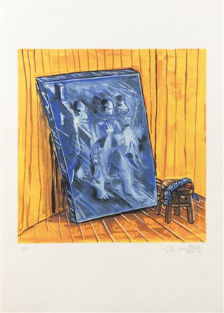 JÖRG IMMENDORFF<BR>Germania 1945-2007<BR>"Senza titolo", 1986