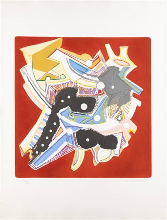 UMBERTO MASTROIANNI<BR>Fontana Liri (FR) 1910 - 1998 Marino (Roma)<BR>"Senza titolo"