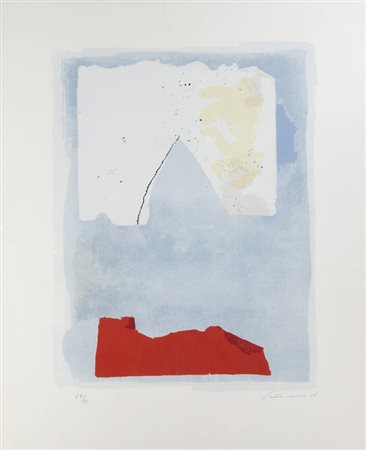 GIUSEPPE SANTOMASO<BR>Venezia 1907 - 1990<BR>"Senza titolo" 1985