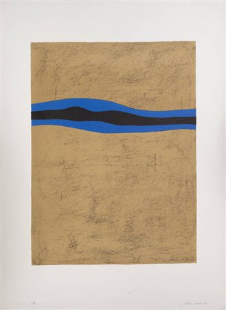 GIUSEPPE SANTOMASO<BR>Venezia 1907 - 1990<BR>"Senza titolo", 1971