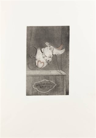 ARMODIO (Vilmore Schenardi)<BR>Piacenza 1938<BR>"Ricioneronte amoroso"