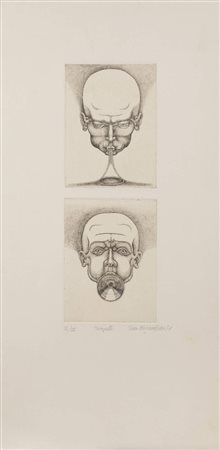 JEAN KAZANDJIAN<BR>Francia 1938<BR>"Trompette". 1971