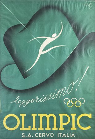 PAOLO FEDERICO GARRETTO<BR>Napoli 1903 - 1991 Montecarlo (Principato di Monaco)<BR>"Olimpic" 1937