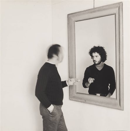 GIORGIO CIAM<BR>Pont-Saint-Martin (AO) 1941 - 1996 Torino<BR>"Allo specchio" 1977