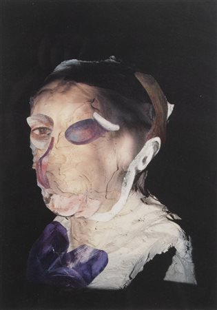 GIORGIO CIAM<BR>Pont-Saint-Martin (AO) 1941 - 1996 Torino<BR>"Autoritratto" 1986