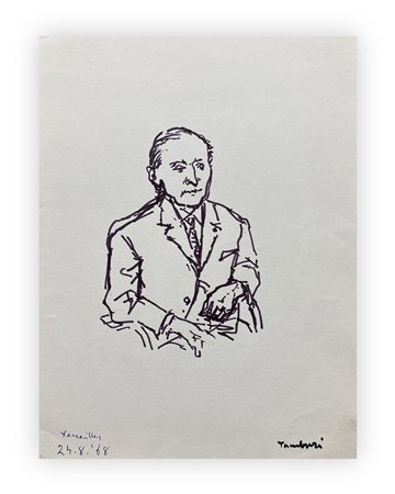 ORFEO TAMBURI (1910-1994) - Senza Titolo (Survage à Versailles), 1968