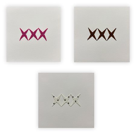 VINCENZO MARSIGLIA (1972) - Lotto unico composto da 3 opere