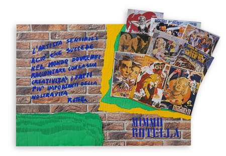 ANDREW TO7 - Gift to Mimmo Rotella, 2013