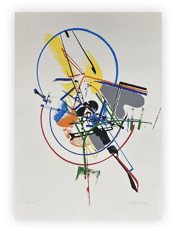 EDOARDO FRANCESCHINI (1928-2006) - Senza Titolo