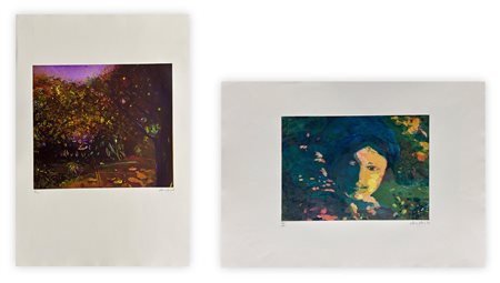 NINO CORDIO (1937-2000) - Lotto unico di 2 opere grafiche