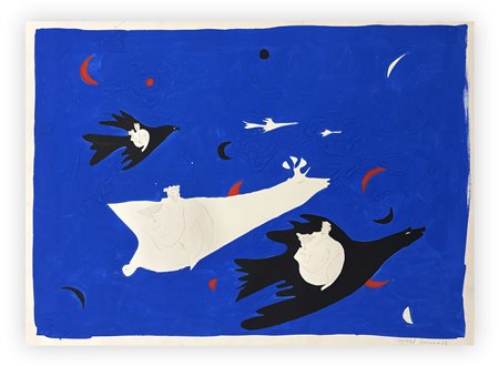 MALEK PANSERA (1940-2008) - Senza Titolo, 1962