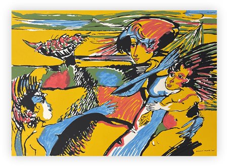 REMO BRINDISI (1918-1996) - Senza Titolo