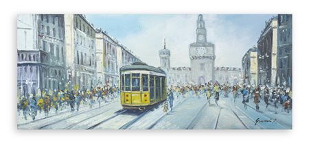 FRANCESCO GRASSI (1940) - Milano, Via Torino