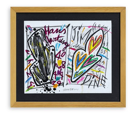 BRUNO DONZELLI (1941) - Hans Hartung - Jim Dine