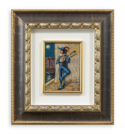 GIOVAN FRANCESCO GONZAGA (1921-2007) - Serenata alla luna