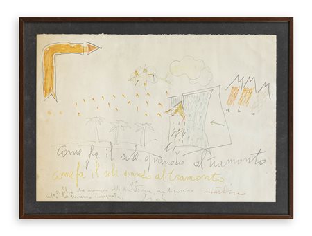 NICOLA MARIA MARTINO (1946) - Come fa il sole quando al tramonto..