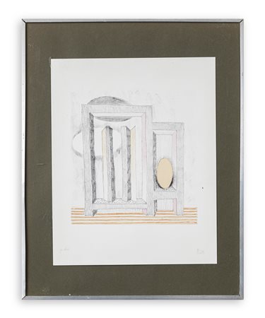 FAUSTO MELOTTI (1901-1986) - Per il Teatro del sordo, 1976