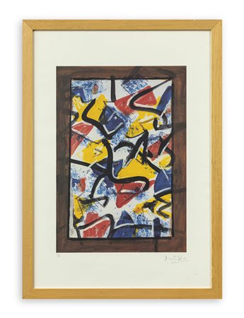 IBRAHIM KODRA (1918-2006) - Senza Titolo