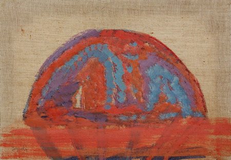 ATTILIO FORGIOLI, 1933, Senza titolo, Olio su tela, cm. 35 x 50, Firmato in...