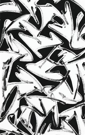 GIOVANNI ASDRUBALI, 1955, Senza titolo, Acrilico su tela, cm. 60 x 37,...