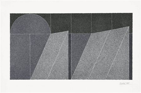 GIUSEPPE UNCINI, 1929 - 2008, Senza titolo, 1985, Acquerello su carta a mano...