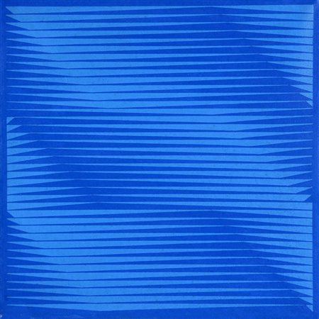 GIANFRANCO ZAPPETTINI, 1939, Strutture in EX 36/72, 1972, Acrilico su tela,...