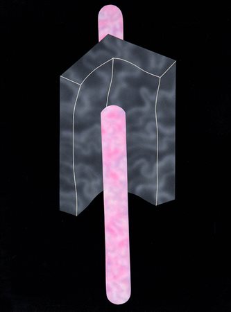 PINO PINELLI, 1938, Angolo Morbido, 1973, Acrilico su tela, cm. 80 x 60,...