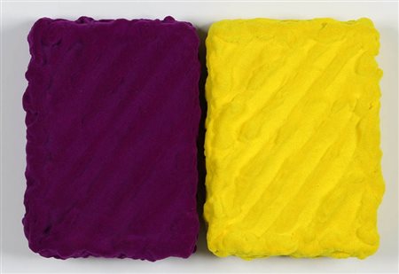 PINO PINELLI, 1938, Pittura V.G., 2007, Pittura su 2 elementi,, cm. 24 x 16...