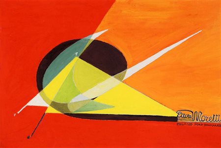 SIMONETTA VIGEVANI JUNG, 1917 - 2005, Progetto per pubblicità Moretti,...