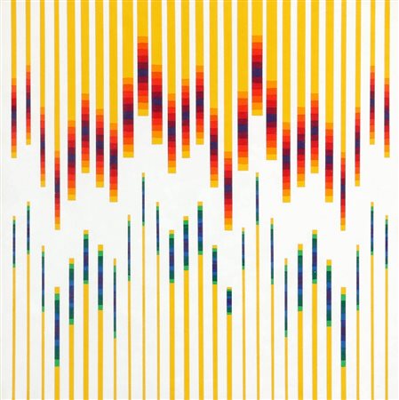 PAOLO MINOLI, 1942 - 2004, Bianche lune nebbiate stelle, 1992, Acrilico su...