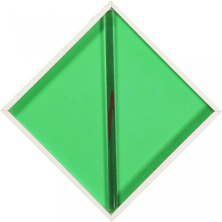 EDOARDO LANDI, 1937, Cinostruttura cilindrica variabile, 1977, Tecnica mista...