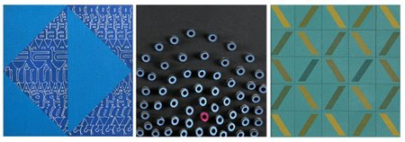 LOTTO DI 3 OPERE, RENATO SPAGNOLI, Senza titolo, 1980, Olio su tela, cm. 20 x...