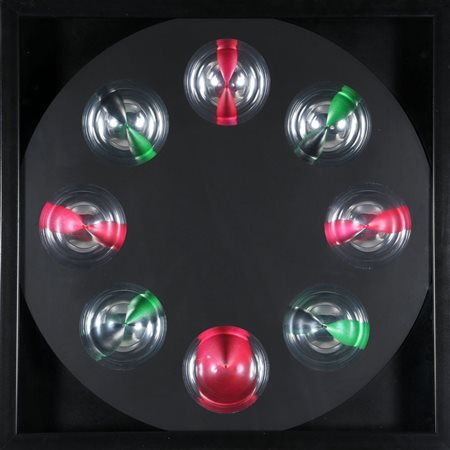 FRANCO COSTALONGA, 1933, OCGVMN, Oggetto Cromocinetico Girante, 1972,...