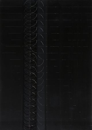 GIOVANNI CAMPUS, 1929, Struttura ... oggettiva, 1977, Assemblaggio, acrilico...