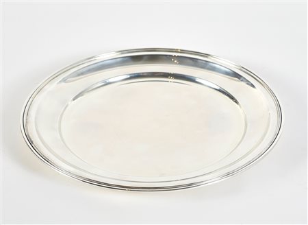  
Piatto in argento 
 Cm 2x31ø