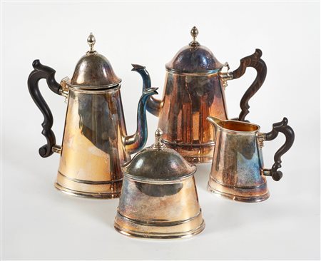  
servizio caffè 4 pezzi in argento 
 